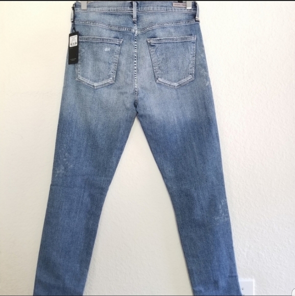 Citizen of Humanity Rocket High Rise Skinny Distressed Fizzle Jeans Size… - Picture 4 of 13